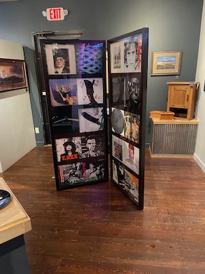 A section of the top 100 panel being displaied at the Bears Den.